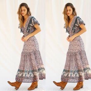 Free People JEN’S PIRATE BOOTY  Silvia Sequin Maxi